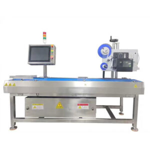 weighing and labeling all in one machine front image