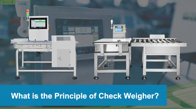 what is the principle of check weigher